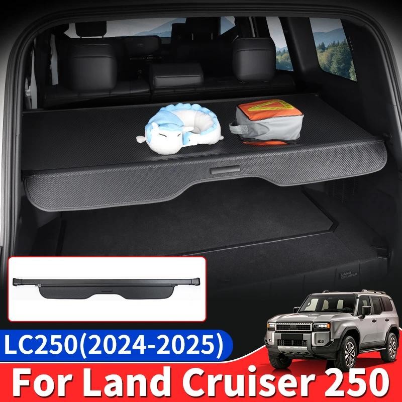 สําหรับ Toyota Land Cruiser 250 Prado Lc250 2024-2025 1958 FJ250 Trunk Cargo ฝาครอบผ้าม่าน Retractab