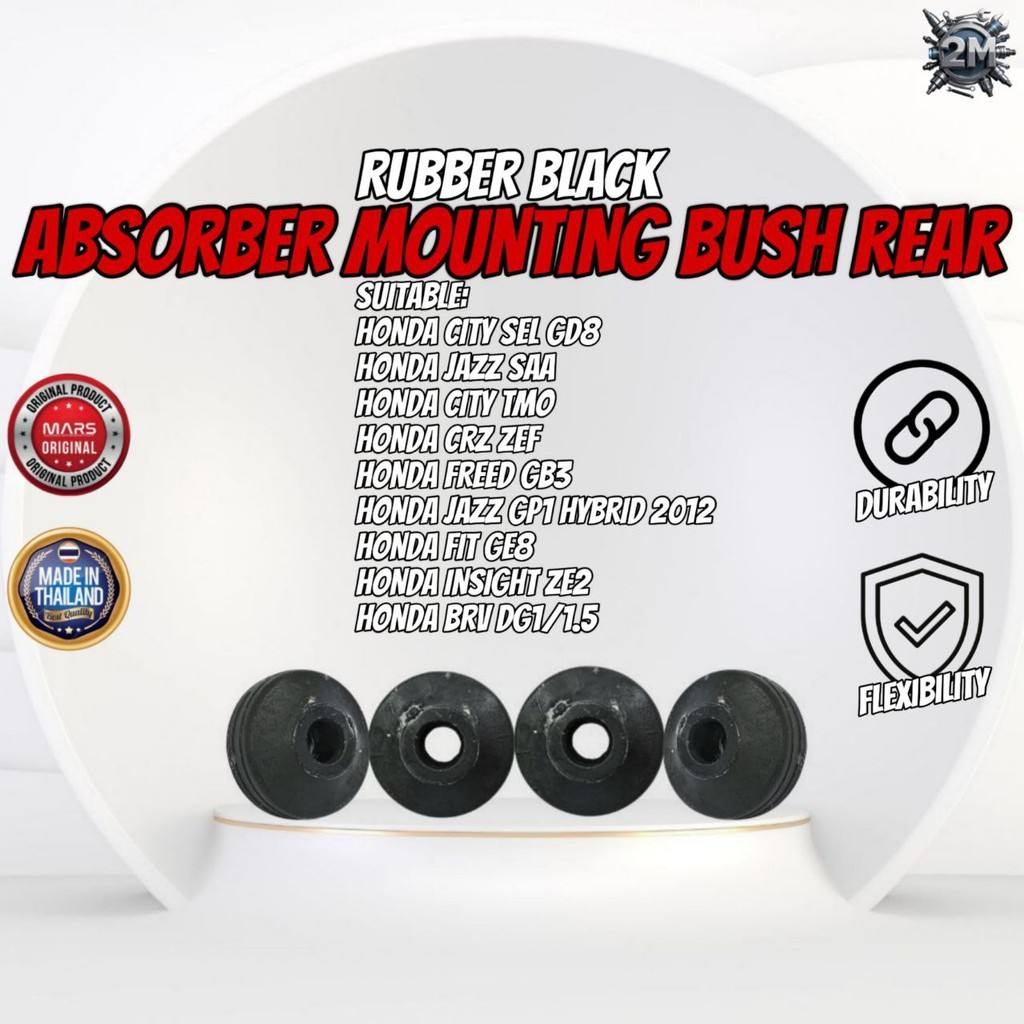 ABSORBER MOUNTING BUSH REAR / BELAKANG - HONDA BRV (2016-2025)