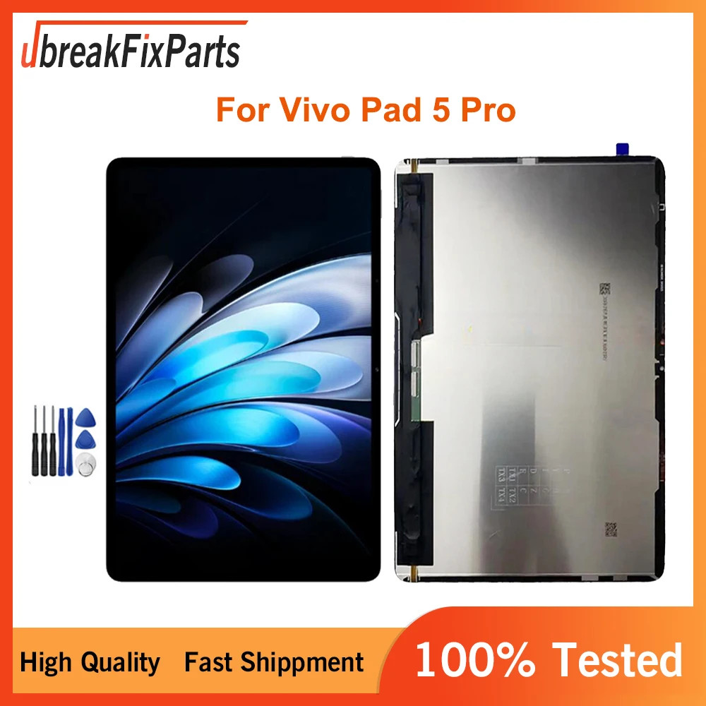 13 "สําหรับ Vivo Pad 5 Pro 2025 PA2573 จอแสดงผล LCD Touch Digitizer Assembly สําหรับ Vivo Pad5 PRO ห