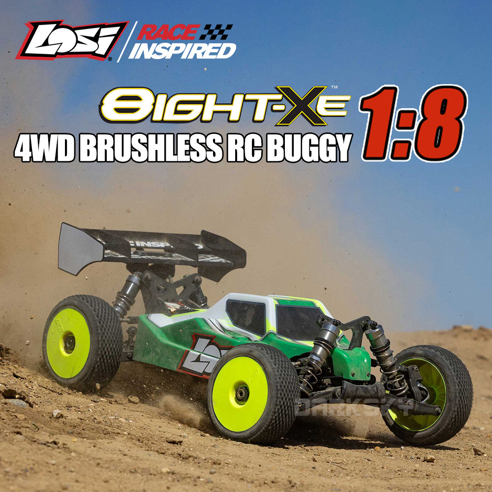LOSI 8IGHT-XE LOS04018 4S Brushless 4WD RC Buggy 1/8 รีโมทคอนโทรลไฟฟ้ารุ่นรถ RTR ผู้ใหญ่ของเล่นเด็ก