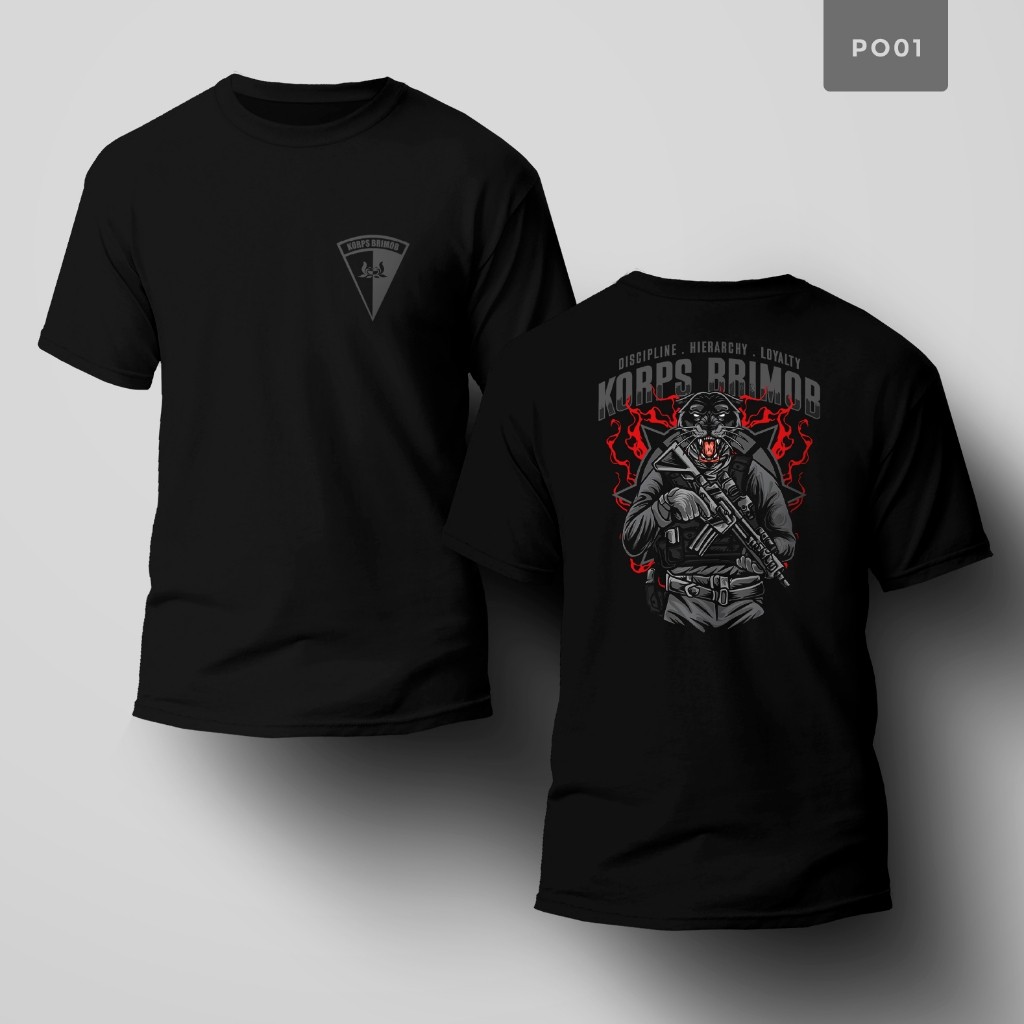 เสื้อยืดสไตล์ตํารวจ ผ้าฝ้าย 100% สไตล์ทACTICAL ขนาด S-5XL