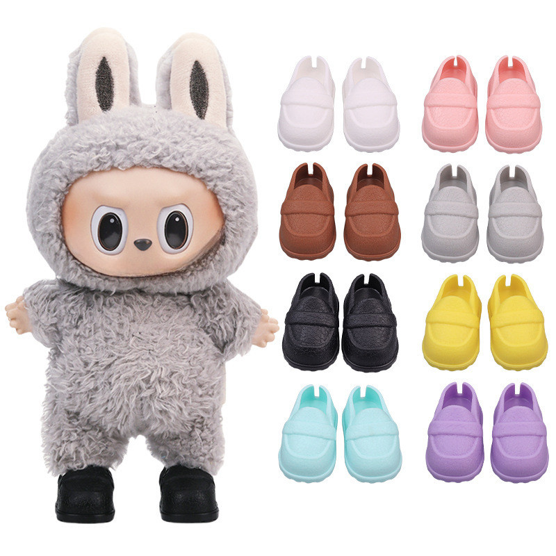 เหมาะสําหรับหนึ่งสองสามรุ่น labubu รองเท้าแว่นตาอุปกรณ์เสริม DIY สวมตุ๊กตาอุปกรณ์เสริมรองเท้า