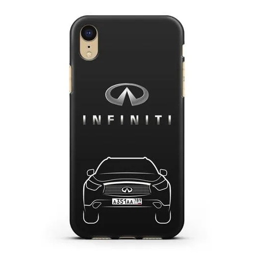 เคสป้องกันโลโก้ Infiniti IPhone 16 15 Pro MAX Plus XR XS 1
