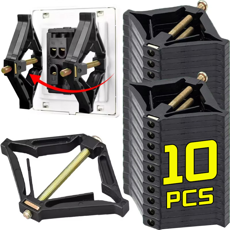 86-ประเภทซ็อกเก็ตกล่องซ่อมเครื่องมือ,พลาสติกทนทานผนังเต้าเสียบแก้ไขชุดปรับกว้าง6.5-8เซนติเมตรสําหรับบ้าน/สํานักงาน/อุตสาหกรรมไฟฟ้าบํารุงรักษา