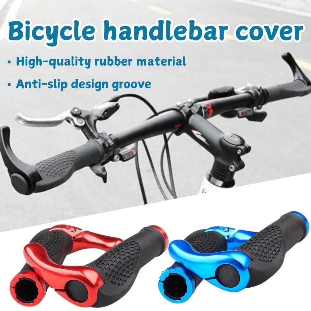 แฮนด์อัลลอยด์จักรยาน MTB Grip Grip Handlebar Pemegang Basikal