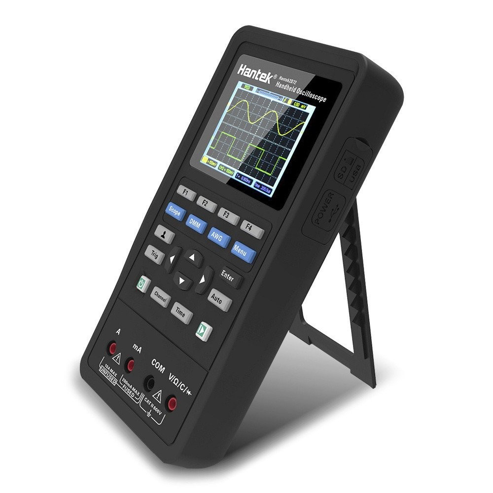 แหล่งที่มาของสัญญาณ 2C42 + Hantek Hantek 2D72/Multimeter Two-Channel Oscilloscope มือถือของแท้ Oscil