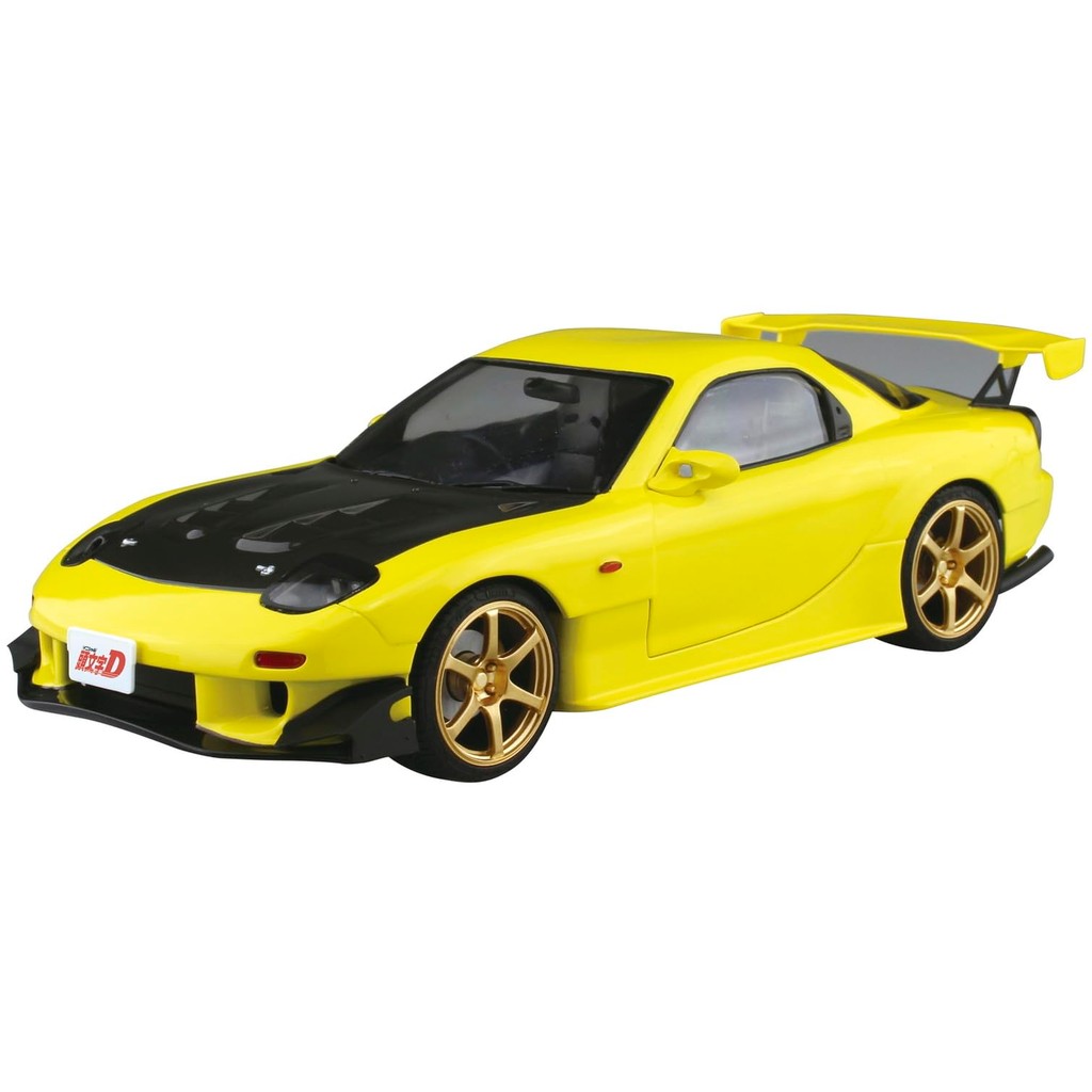 Aoshima Bunka Kyozaisha Initial D No.8 Keisuke Takahashi FD3S RX-7 Project D Specification 1/24 Scal
