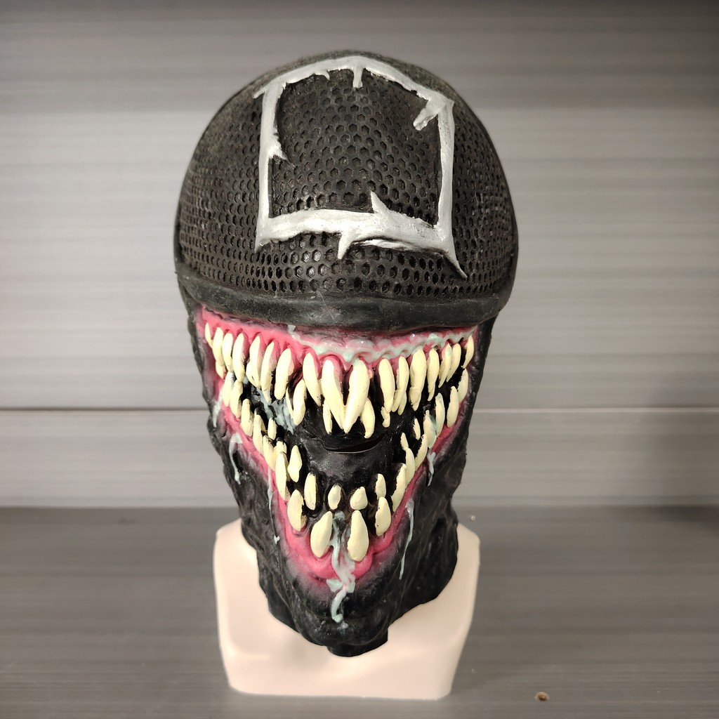 ฮาโลวีน Extraordinary Spider-Man Venom Venom Massacre Venom Dead Guardian หน้ากากเดียวกัน cos Latex 