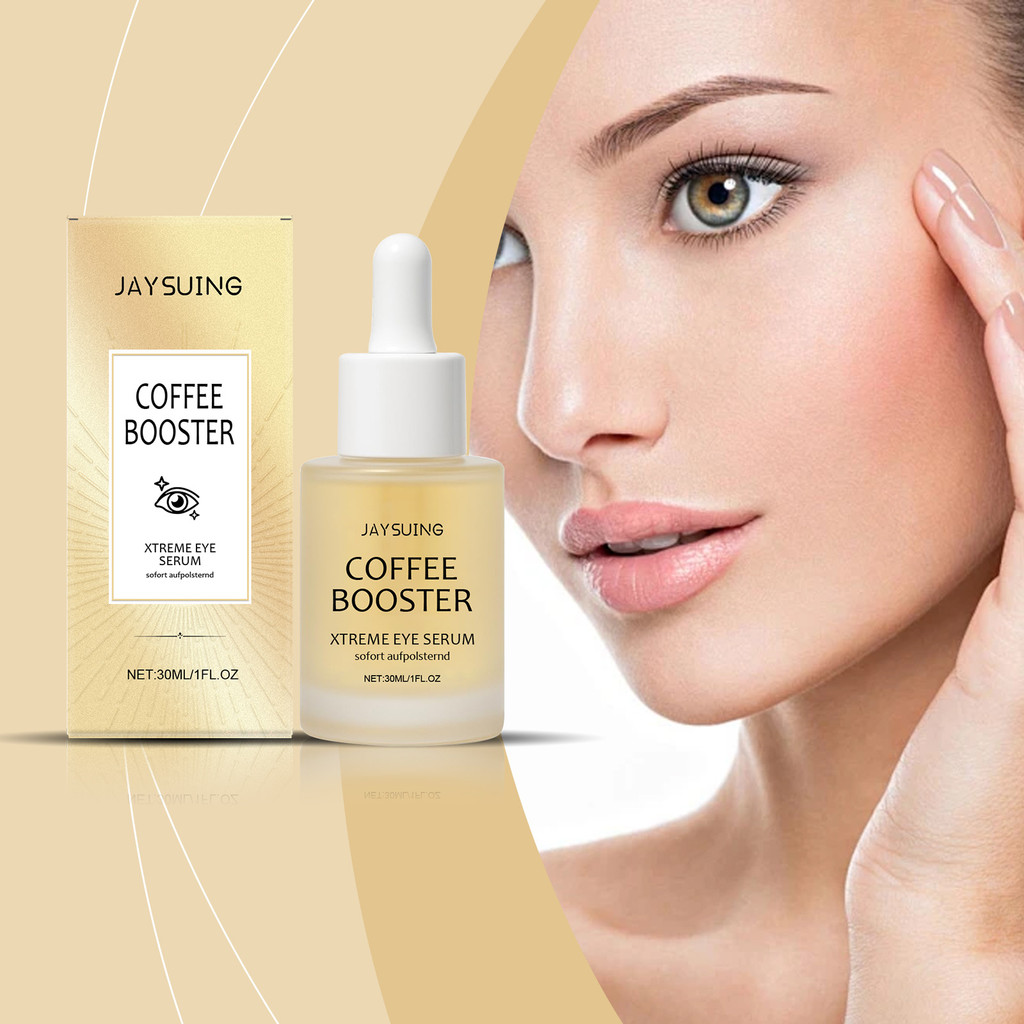 JAYSUING Caffeine Eye Serum Gentle Delicate Around Eye Skin Moisturizing Refreshing Care Serum
