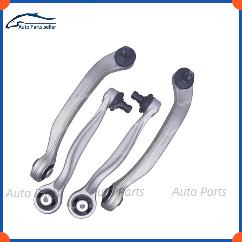 4PCS ชุดแขนควบคุมด้านบนด้านหน้าสําหรับ Audi A6 C6 A6L 4F2 4FH 4F5 S8 A8 D3 4E0407505 4E0407506 4E040