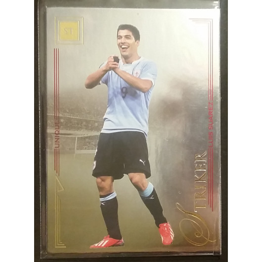 Fitera Unique2014 Fortera Football#088 Surez Suarez Suarez Planet Card 55 Edition