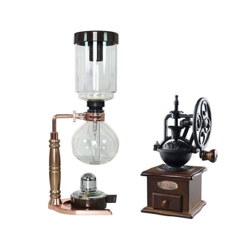 ชุดเครื่องชงกาแฟกาลักน้ํา แก้ว Siphon Maker ครัวเรือน Hand Brew Siphon Maker ชุดเครื่องชงกาแฟ 888 Y1
