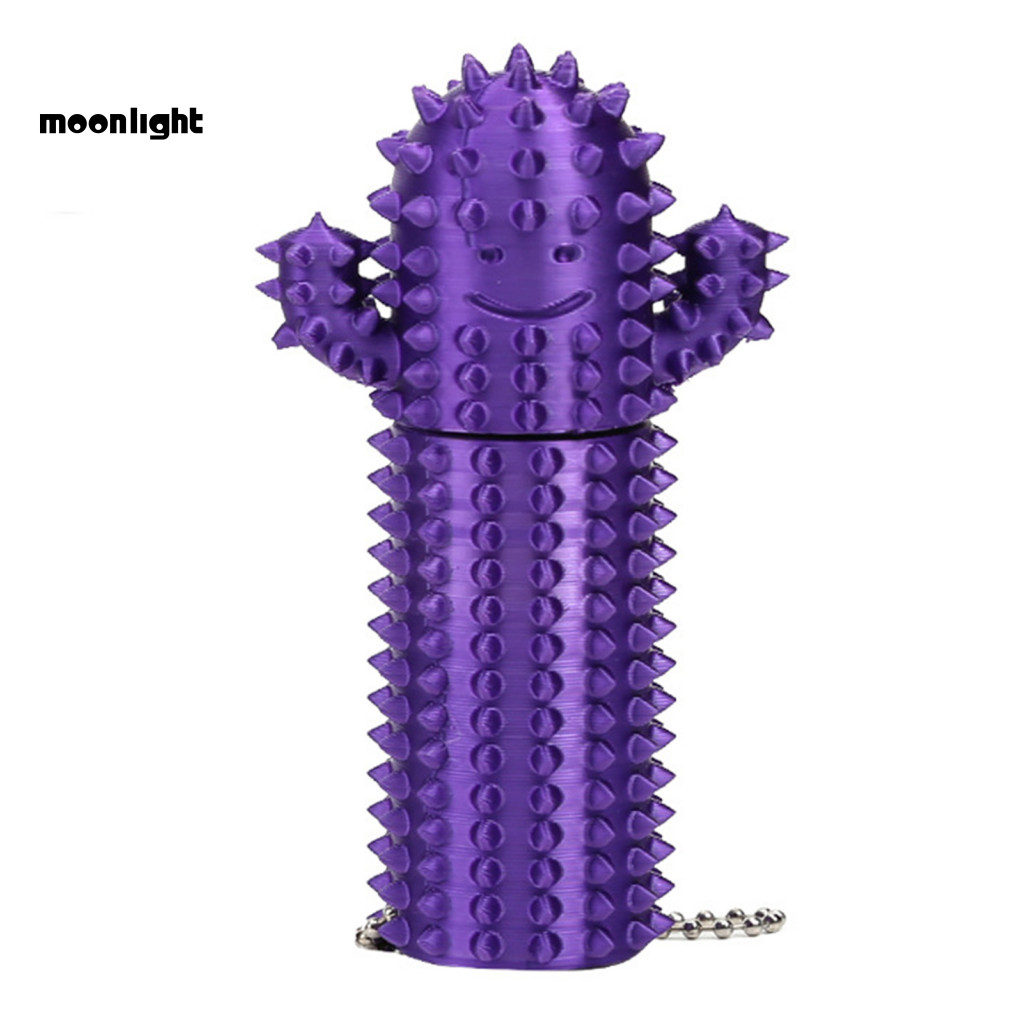 [MO] Spiry Cactus Fidget Toy Spiked Cactus Sensory Toy แบบพกพายิ้มกระบองเพชร Fidget ของเล่นสําหรับคว