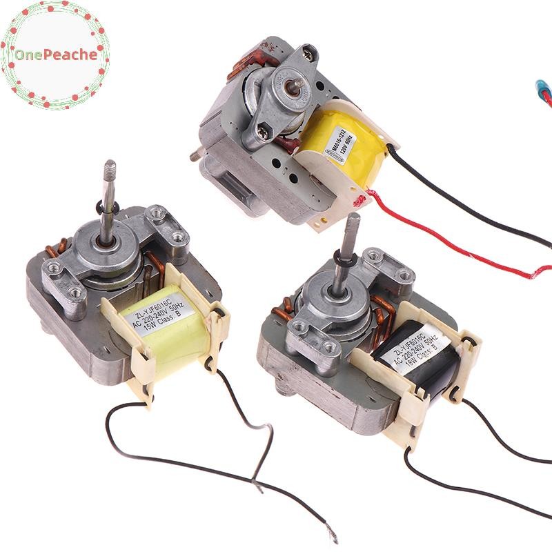 OnePeache พัดลมมอเตอร์เสาสี ZL-YJF6016C AC220V 110V สองรุ่นสําหรับพัดลม, Bath s, Lightwave เตาอบ Part TH