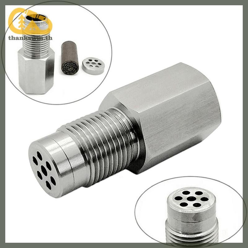 Thankswin M18*1.5 O2 เซนเซอร์ออกซิเจน Spacer CEL Eliminator, ตรวจสอบไฟเครื่องยนต์, Catalyst Simulator, 304 อะแดปเตอร์สแตนเลส th