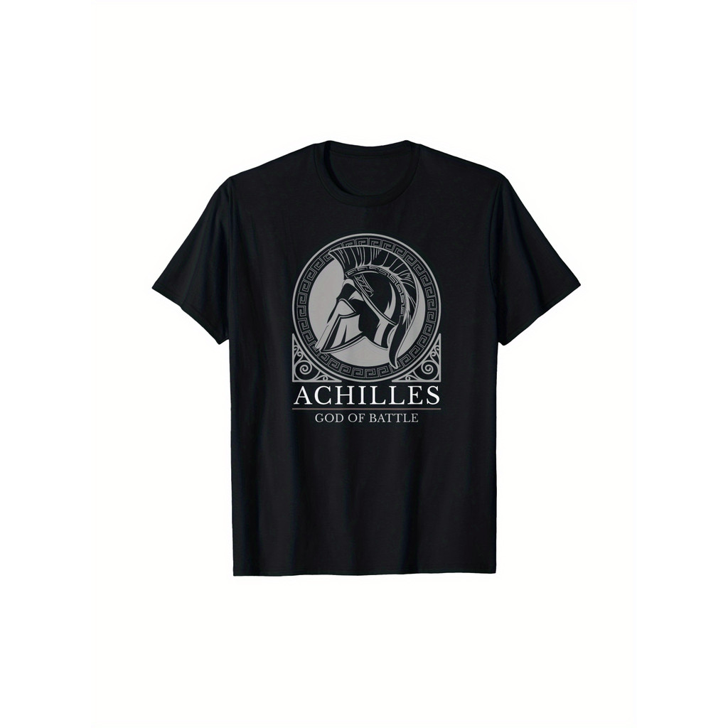 เสื้อยืดผู้ชาย KATUN Achilles - ดีไซน์ Achilles God of Battle Cotton Cool