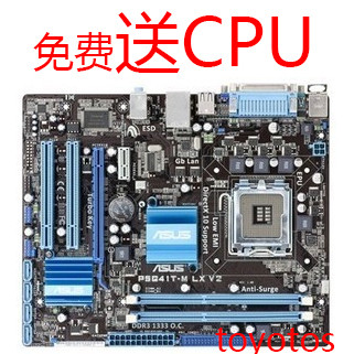 Asus G41T DDR3 เมนบอร์ดจอแสดงผล P5G41T-MLX3 P5G41T-M LX V2 P5G41T-MLX