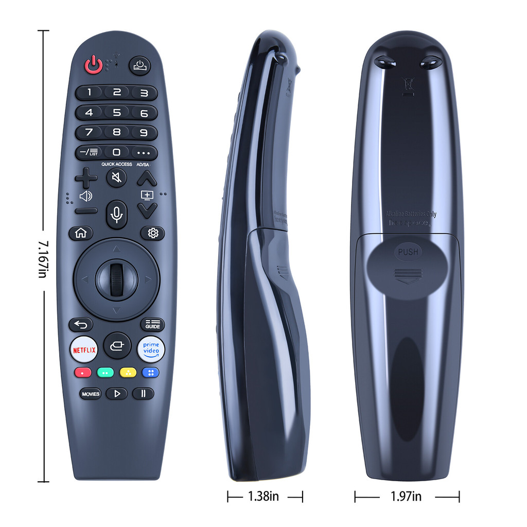 ใหม่เปลี่ยนรีโมทสําหรับ RC-OS05 RC-0S05 Voice Magic รีโมทคอนโทรลสําหรับทีวี 65US200AN