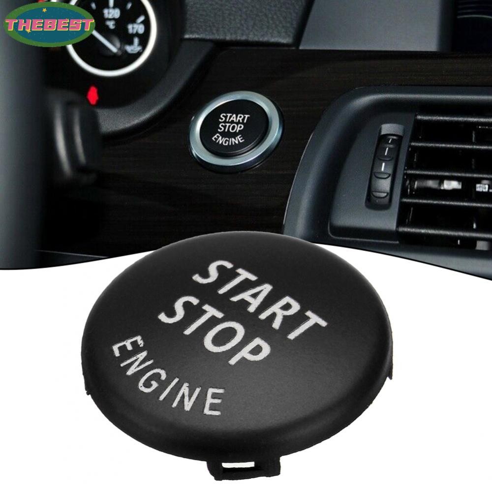 <Thebest>Black Plastic Engine Button Cover for E70 X6 E71 X1 E84 X3 E83 Easy InstallHot Sale