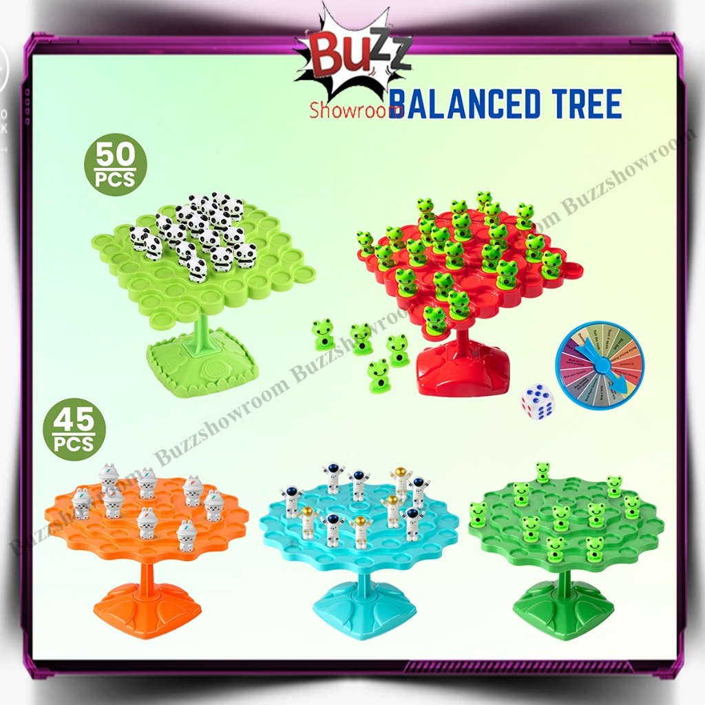 9.9 BALANCE Tree Frog ของเล่นเพื่อการศึกษาสําหรับเด็กล่าสุดกบ BALANCE Tree