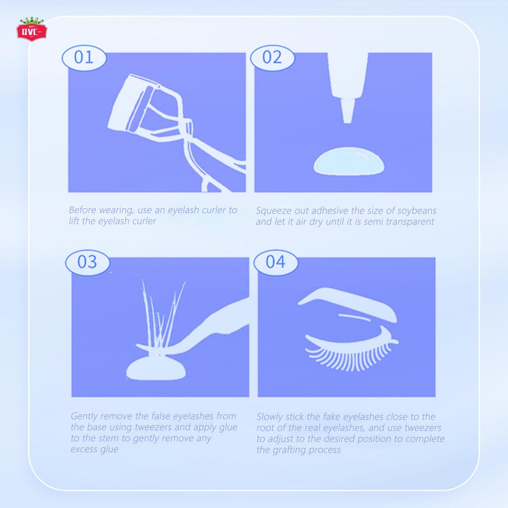 Lash Clusters Extensions คอนแทคเลนส์ Friendly Lash Clusters ยาว Wisps DIY ที่บ้าน