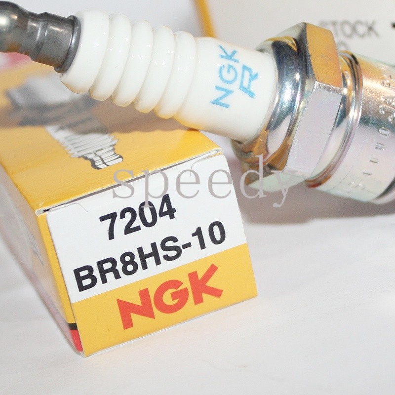 [COD]หัวเทียนNGK BR8HS-10 Baisheng Yamaha Two-Stroke Speedboat Outboard Motor เรือเป่าลม B8HS-10