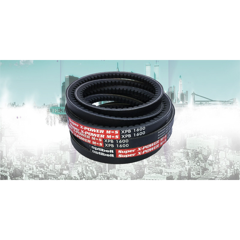 นําเข้า V-Belt สกรูเครื่องอัดอากาศฟันเข็มขัด XPZ962 1112 1120 1137 1187 1287