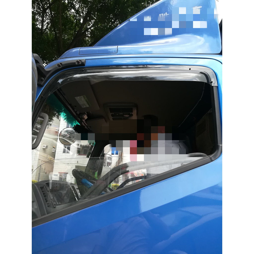 Jianghuai ใหม่หล่อ Bell Q3Q6Q7Q8Q9s3s6s7 รถบรรทุก Rain Eyebrow Rain Block โปร่งใสหน้าต่าง Rain Cover