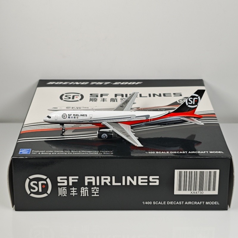ปีก JC XX4730 1: 400 SF SF Air B757-200 B-7082 รุ่นโลหะผสม