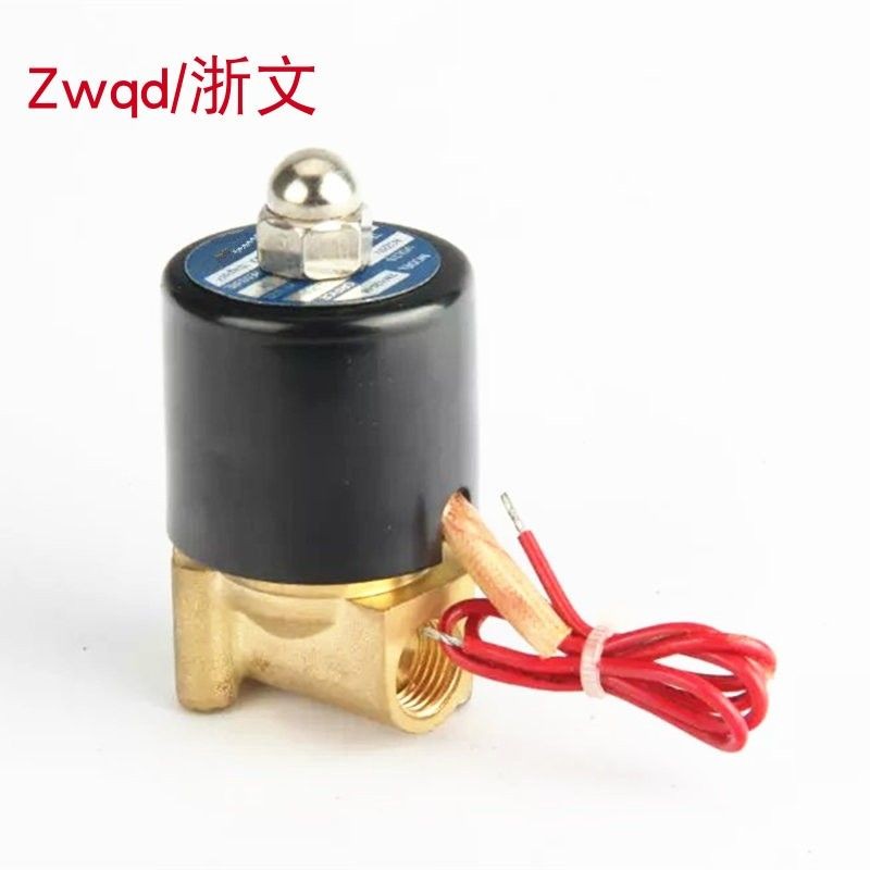 Zhewen Solenoid วาล์ว 2W025-06 2W025-08 วาล์วน้ํา Air Valve วาล์วน้ํามัน วาล์ว Hydrophobic 1 จุด 2 จ