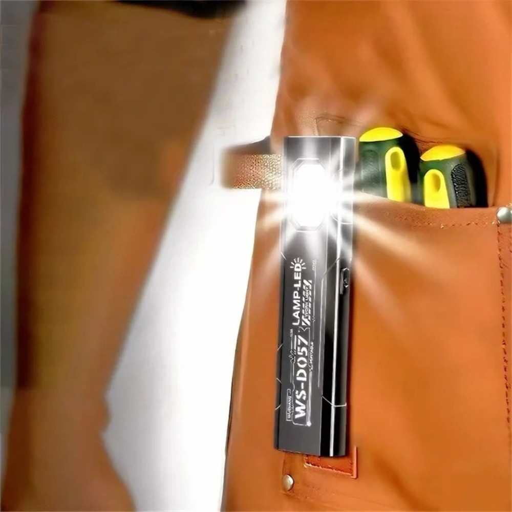 ไฟฉายพวงกุญแจ ELDGEAN LED ขนาดเล็ก พกพาได้ง่าย มีแม่เหล็กและชาร์จผ่านUSB ให้แสงสว่างสูงสำหรับใช้ทุกวัน - รูปที่ 7