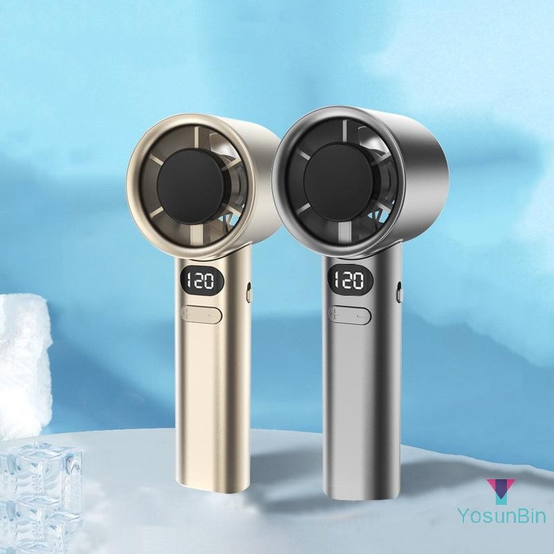 YosunBin] Portable M11 Handheld Small Fan Powerful 120 Speed Infinitely Variable Speed Student Outdo