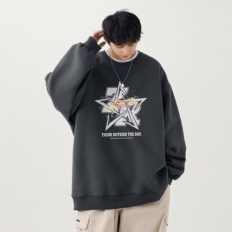 เพิ่มกํามะหยี่20242025หมีฤดูใบไม้ร่วงฤดูหนาวผู้ชายผู้หญิง 2025NEW Harajuku สไตล์ 23 เย็บเสื้อกันหนาว