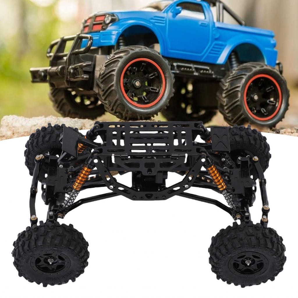 Frame Toyus-th RC Frame พอดีสำหรับ Axial AX24 4WS XC 1/24 Crawler Aluminium Alloy Car ประกอบกับกล่อง