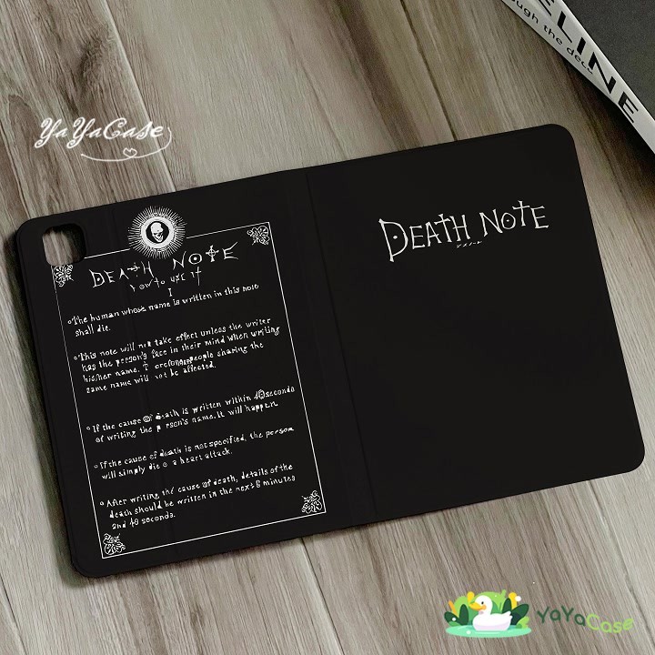 🦢จัดส่งภายใน24ชั่วโมง🦢เคสiPad Air7/6 pro11 Air5 Air7 13 DeathNote iPad gen11 Pro12.9 Case iPad gen6