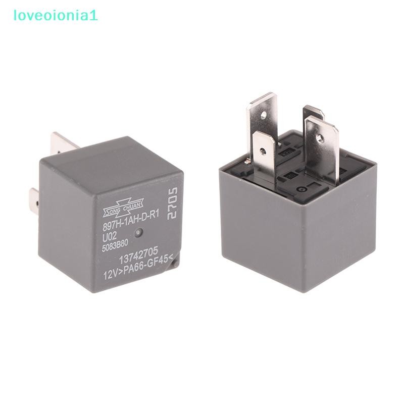 loveoionia1 1 ชิ้น 4 ขา 12 โวลต์สําหรับ Matsukawa 2705 รีเลย์รถยนต์ 897H-1AH-D-R1 U02 สําหรับรีเลย์ 