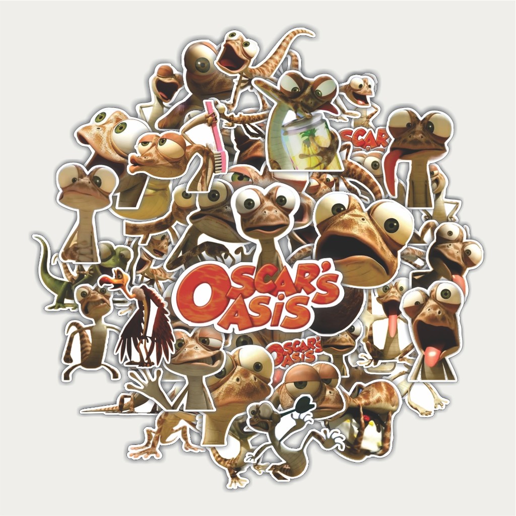 สติ๊กเกอร์แพ็ค สติ๊กเกอร์การ์ตูน Oscar Oasis | สติ๊กเกอร์ TUMBLR | สติ๊กเกอร์แล็ปท็อปสําหรับกระเป๋าเ