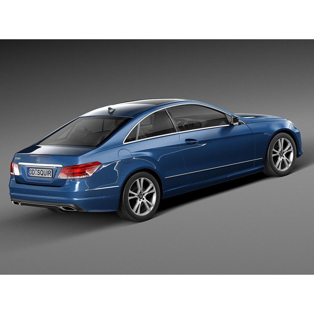 Mercedes-Benz E-Class Coupe 2015 รุ่นภายใน/E-Class Coupe รถ 3d รุ่น fbx