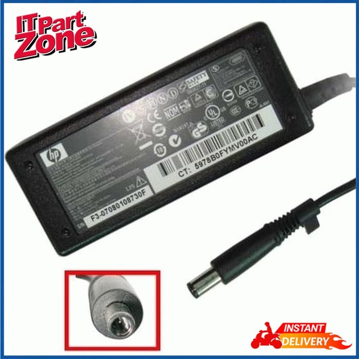 ORI Charger Compaq Presario CQ35 CQ40 CQ41 CQ43 - 18.5v 3.5A - Pin Central