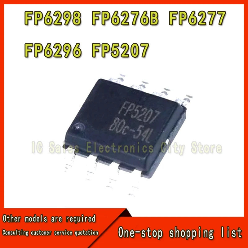 10 ใหม่ original FP6298 FP6276B FP6277 FP6296 FP5207 XR-G1 SOP-8 ชิป IC ขายส่ง