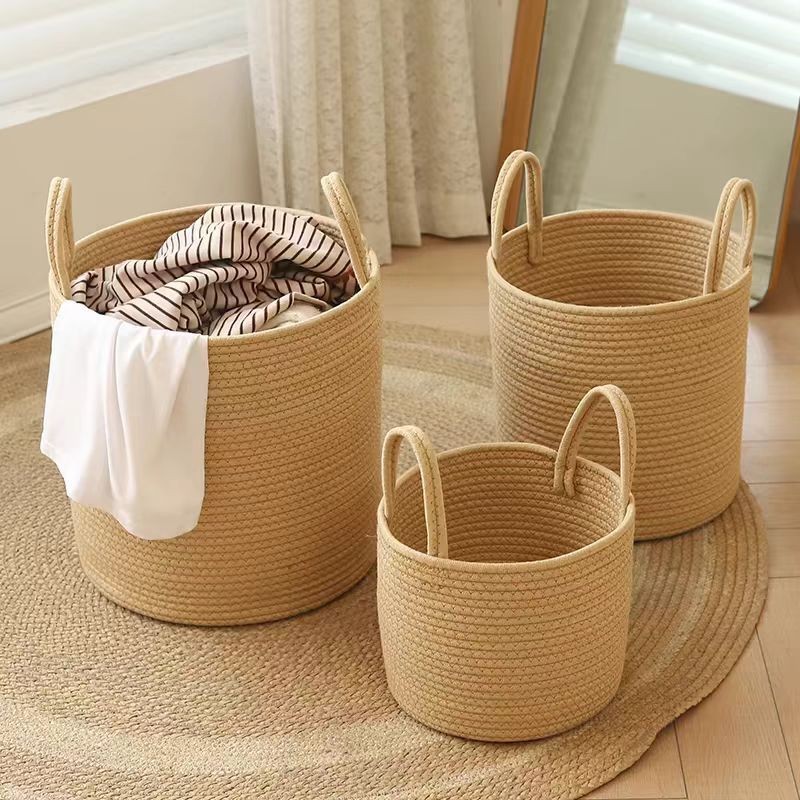 Clothing and toy storage box ตระกร้าผ้า ใส่ผ้าเตรียมซัก ตะกร้าอเนกประสงค์พับเก็บได้ จัดเก็บเสื้อผ้า H8