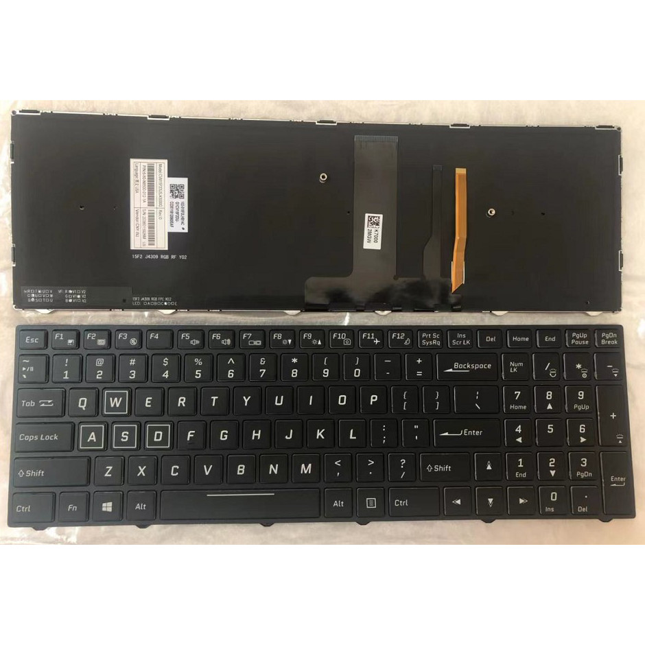 God of War Z6-KP5S1 Z6-kp5d1 T6-X5 T6Ti Z7-KP7 Pro KP7GS คีย์บอร์ด