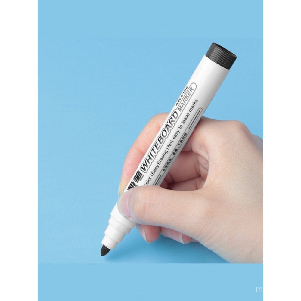 Erasable Easy Erasable กระดานดําปากกาน้ําปลายหนา Mark Black Mark เขียนปากกาไวท์บอร์ด AA1SQ001- < 10Y