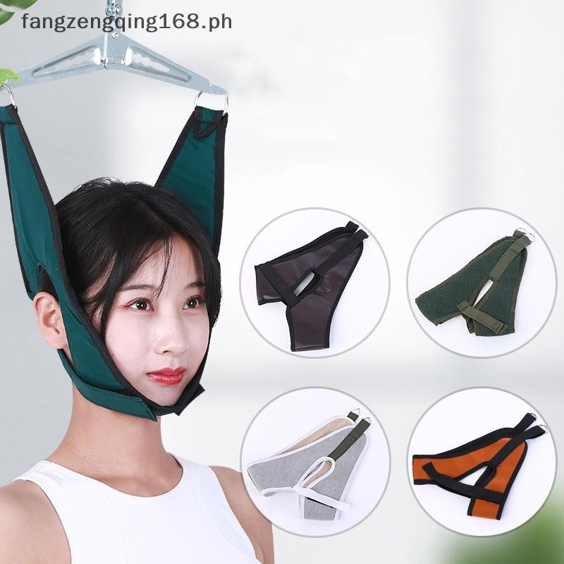 F8PH Chiropractic เครื่องมือคอ Harness คอ Stretcher เข็มขัดหมวกแขวนปากมดลูก Traction อุปกรณ์ยืดคงที่