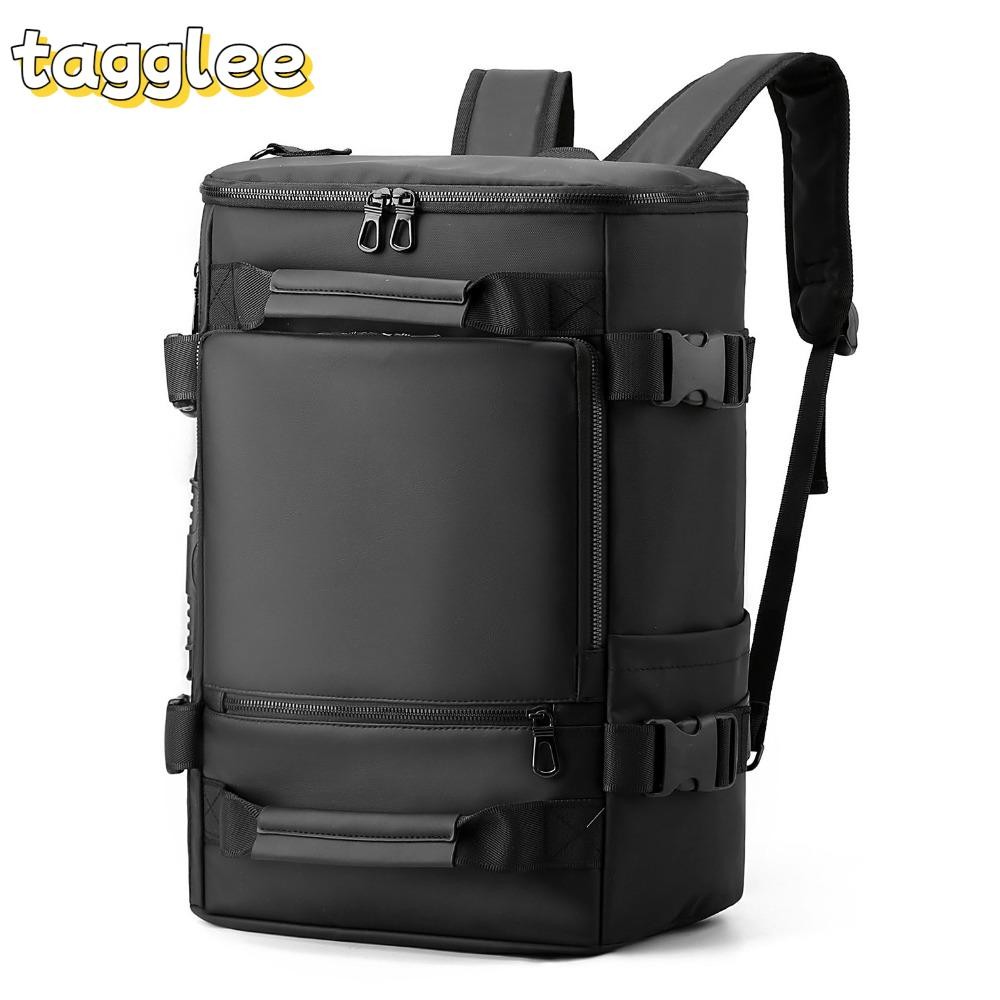 กระเป๋าเป้ผู้ชาย TAGGLEE ทรงมัลติฟังก์ชั่น ทำจากไนลอนกันน้ำ พร้อมความจุขนาดใหญ่ เหมาะสำหรับการเดินทางและการเดินป่า