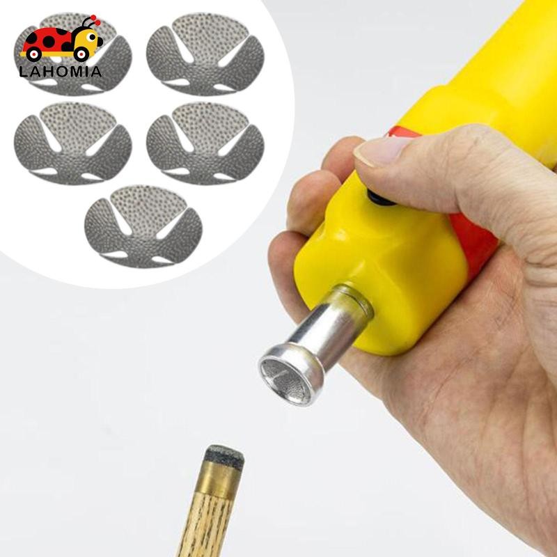 [Lahomia] Cue Tip Shaper สำหรับบิลเลียด 5 ชิ้น สระน้ำ ช่วยเพิ่มความแม่นยำในการยิงคิว