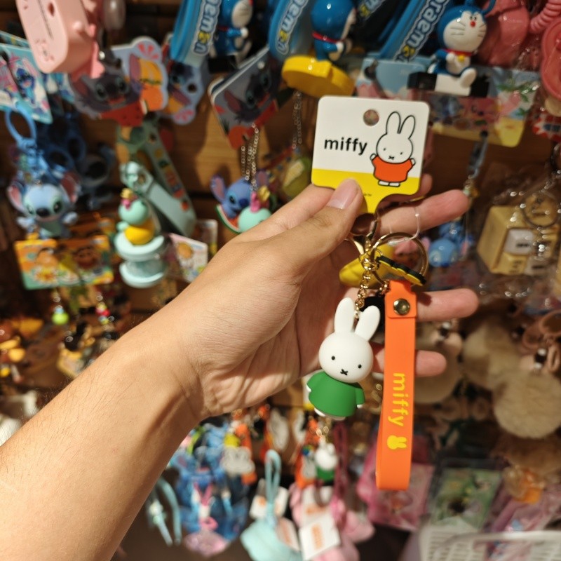 miffy keychain MINISO Miffy พวงกุญแจจี้ Bruna Green MINISO
