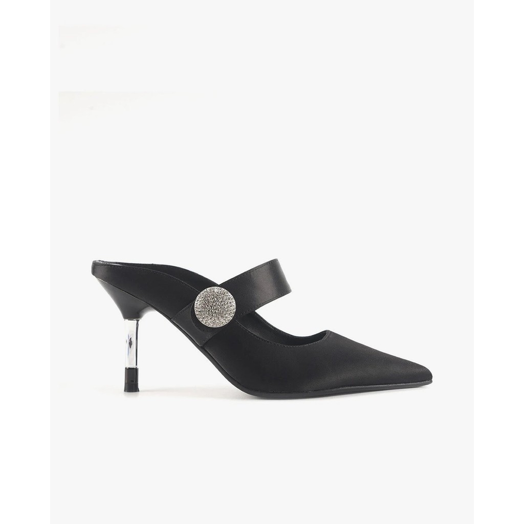 NINE WEST - Severin SEVERIN4PR-BLK รองเท้าส้นสูงหัวแหลมผู้หญิง