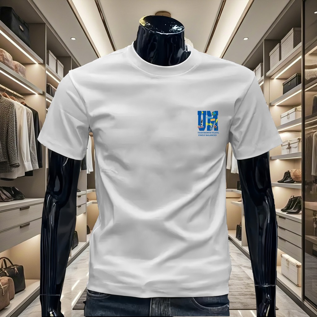 2025 NEW 2025P17 (Pure Cotton 230g) D2585 Black/White/Colorful M-5XL new23 4WNR