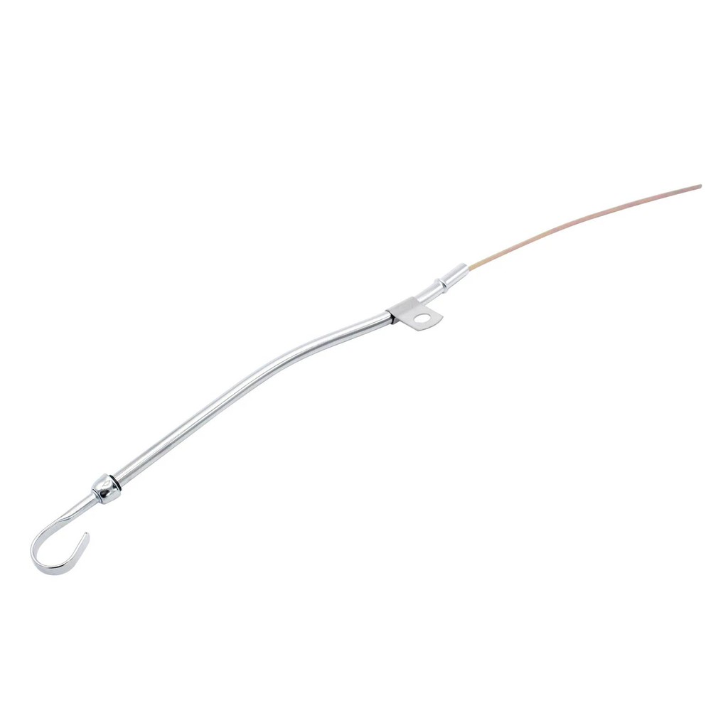 SBF Chrome Steel น้ํามันเครื่อง Dipstick สําหรับเครื่องยนต์ SB Ford 260 289 302 347 351W